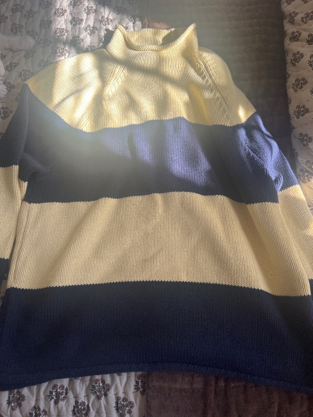 Jcrew rugby cotton sweater